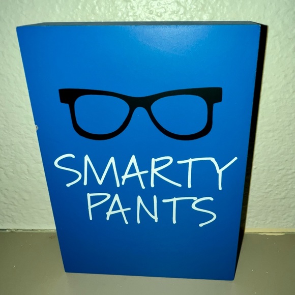 “Smarty Pants” 6x8 cute mini canvas - Picture 5 of 9
